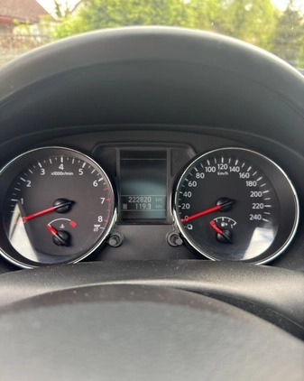 Nissan Qashqai cena 41999 przebieg: 222820, rok produkcji 2011 z Sułkowice małe 211